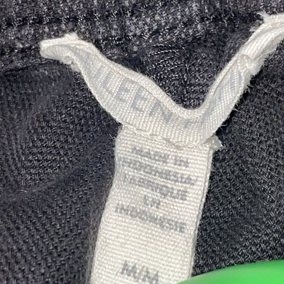 Eileen Fisher Pants Womens Size Medium Black Straight Leg Stretch Elastic Waist - Picture 10 of 11